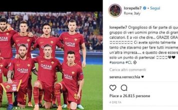 Roma, addio alla Champions via social: “Orgogliosi di noi e del nostro pubblico”